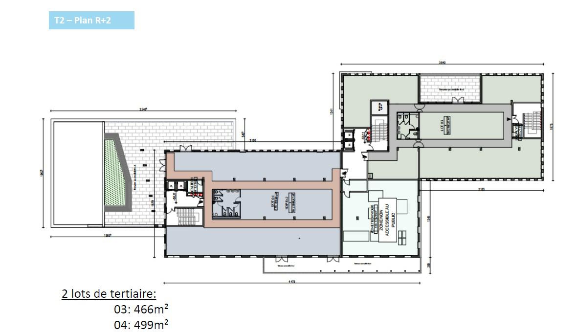 Bureau Pessac 5355m² Location bureau Pessac Gironde OLBUR2207754 15